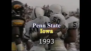 Penn State at Iowa 1993 GAME STORY