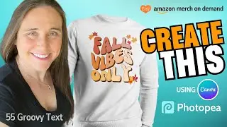 Create Groovy Text Designs Using Canva and Photopea and Get Ready For Quarter 4 Sales