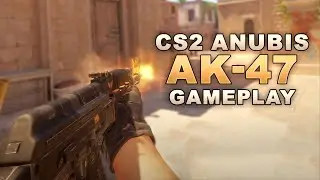 CS2 Anubis AK 47 Gameplay
