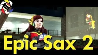 【SFM Overwatch Animation】Dva Epic Sax - Animation Test