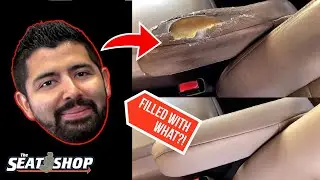The BEST Solution for Old Foam Filled Armrests | The Seat Shop