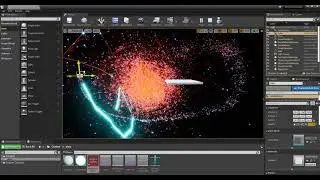 Unreal zero gravity Particle