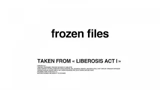 Canblaster - frozen files (Official Audio)