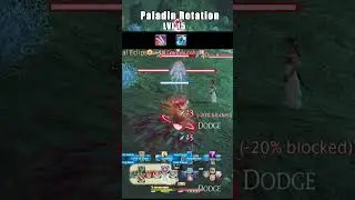 FFXIV Beginner Paladin Rotation Level 15! 