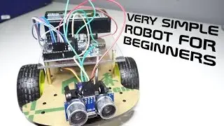 Very simple Arduino robot for beginners