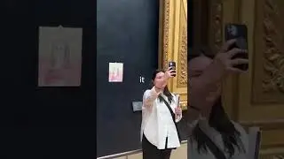 I Snuck a Painting Next to Mona Lisa! 