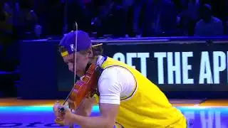 Giovanni Mazza Violin - Lil Uzi Vert JUST WANNA ROCK - LA LAKERS WCF - Laker Girls Halftime 052023
