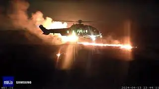 ICELANDIC NIGHT TIME HELICOPTER RESCUE - Ice-SAR and COAST GUARD