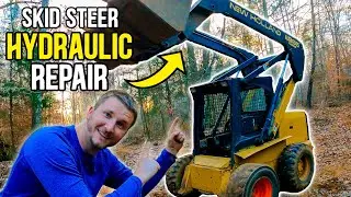 DIY Hydraulic Cylinder Repair on New Holland Skid Steer