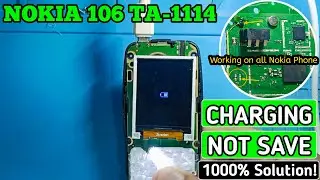 NOKIA 106 Charging not save solution | All Nokia Fake Charging 100% Solution !