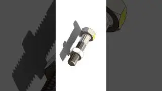 ✅Nut and Bolt 3D Animation 