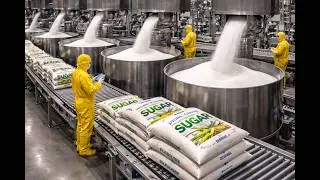 How It’s Made: Cane Sugar (From Harvest to Crystal Sugar Packaging) Full Process