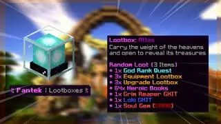 Custom Lootbox | Plugin Pocketmine