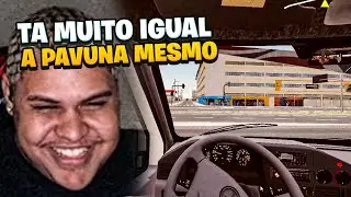 JMDECK JOGANDO: BOTARAM A PAVUNA NO SIMULADOR - identico kkkkkkkkk