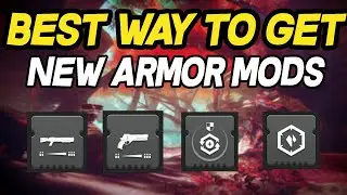 Best Way To Get The New Holster mods, stasis mods and Ghost mods (NEW Armor Mods) | Destiny 2