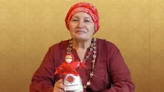 Кукла МЕДОВИЦА (на пчелином положке). Мастер-класс