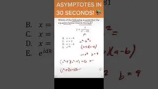 Asymptotes? Easy 😤😤 #shorts