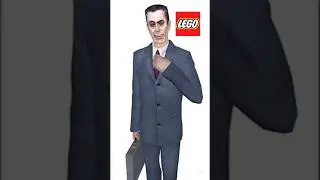 How to build a LEGO G Man from Half Life 