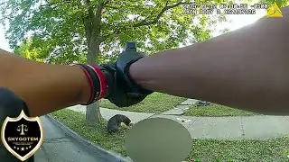 Brave Officers Save Woman from Pitbull