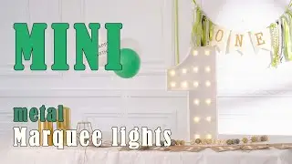 WOWORK mini 3V marquee lights