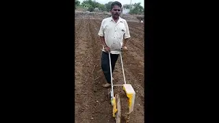 पेरणी यंत्राच्या सहाय्याने अशी करा कपाशीची लागवड.