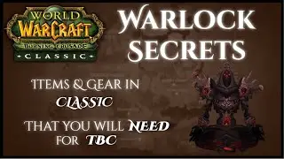 TBC Classic Warlock Gearing Guide - Classic items will use in TBC -  Phase 6 BiS vs T4 Pre-BiS