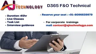 Organize Projects in Visual studio | AJ Technologys | D365 F&O Technical Trainings