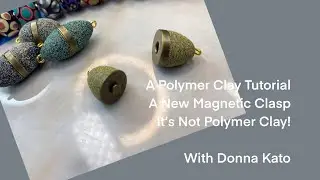 Let's Make  A Magnetic Clasp (that isn't polymer clay)