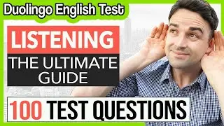 100 Listening Practice Questions - Duolingo English Test