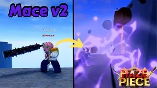 (Haze Piece) Showcase The New WEAPON Mace V2 and How To Get