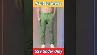 Pant 👖 for Men's Under 529/- 😱 #shorts #amazikshop #2022fashion
