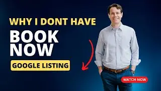 Why My Google Business Listing Doesn't Have A Book Now Option