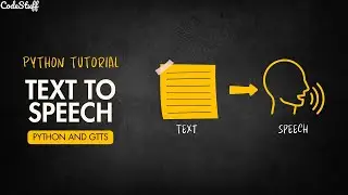 Text to Speech with Python | Python Tutorial