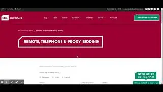 A guide to submitting your remote bid