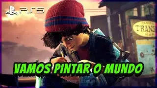 Joguei Concrete Genie no PS5 e isso deixou meu dia mais feliz