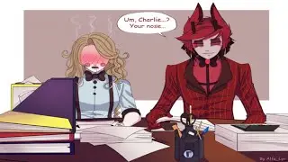 (Hazbin Hotel Comic Dub) Alastor the Boyfriend (Charlastor Ship/Comedy)