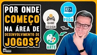 O Guia para Saber Como Iniciar na Área de Produção de Jogos (para baixar também na descrição)