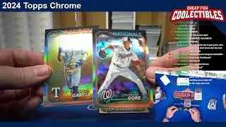 2024 Topps Chrome Jumbo Box Break for wildpitches