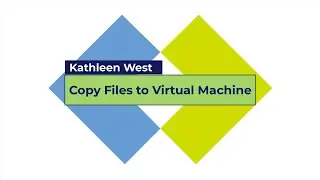 How to Copy Files to a Virtual Machine (Azure Virtual Machine Web App Demo)