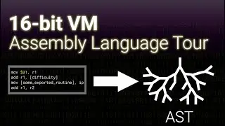 Tour Through The Assembly Language and The Assembler (16-Bit VM in JavaScript 007)