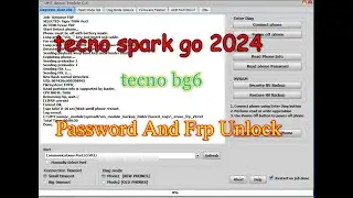 Tecno spark go 2024 ( BG6 ) FRP Bypass / Unlock / Factory Reset / by SPD UMT PRO