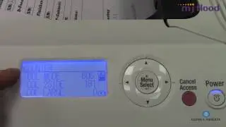 Konica Minolta bizhub C3100P - how to get meter readings