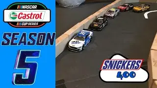 NASCAR Stop Motion Snickers 400 at Pocono S5//R8// CCS