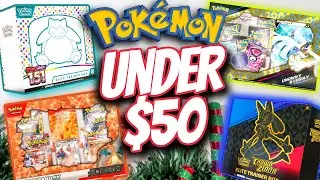 The BEST Pokemon Card Products UNDER $50! (2023 Holiday Gift Guide)