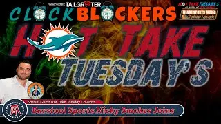 Barstool Sports Nicky Smokes Joins as a Special Co-Host for HOT TAKE TUESDAY on #CLOCKBLOCKERS