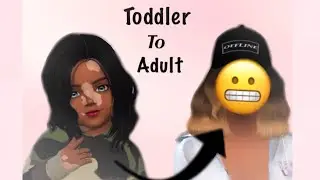 Toddler To Adult Challenge 😬💕| Sims 4 Challenges