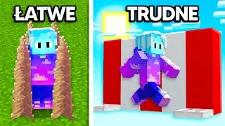 NAJTRUDNIEJSZE WYZWANIA OD YOUTUBERÓW W MINECRAFT