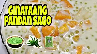 Ginataang Sago Pandan  #ginataanghalohalo #pinoyboxlutoatbp