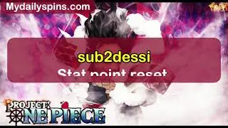 Roblox Project One Piece codes 2021