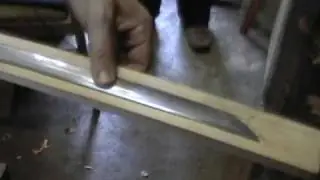 Making katana koshirae, component saja 2/?